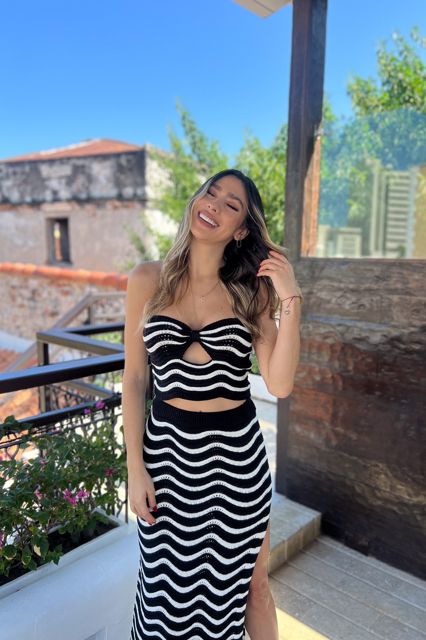 SET FALDA FIONA TEJIDO