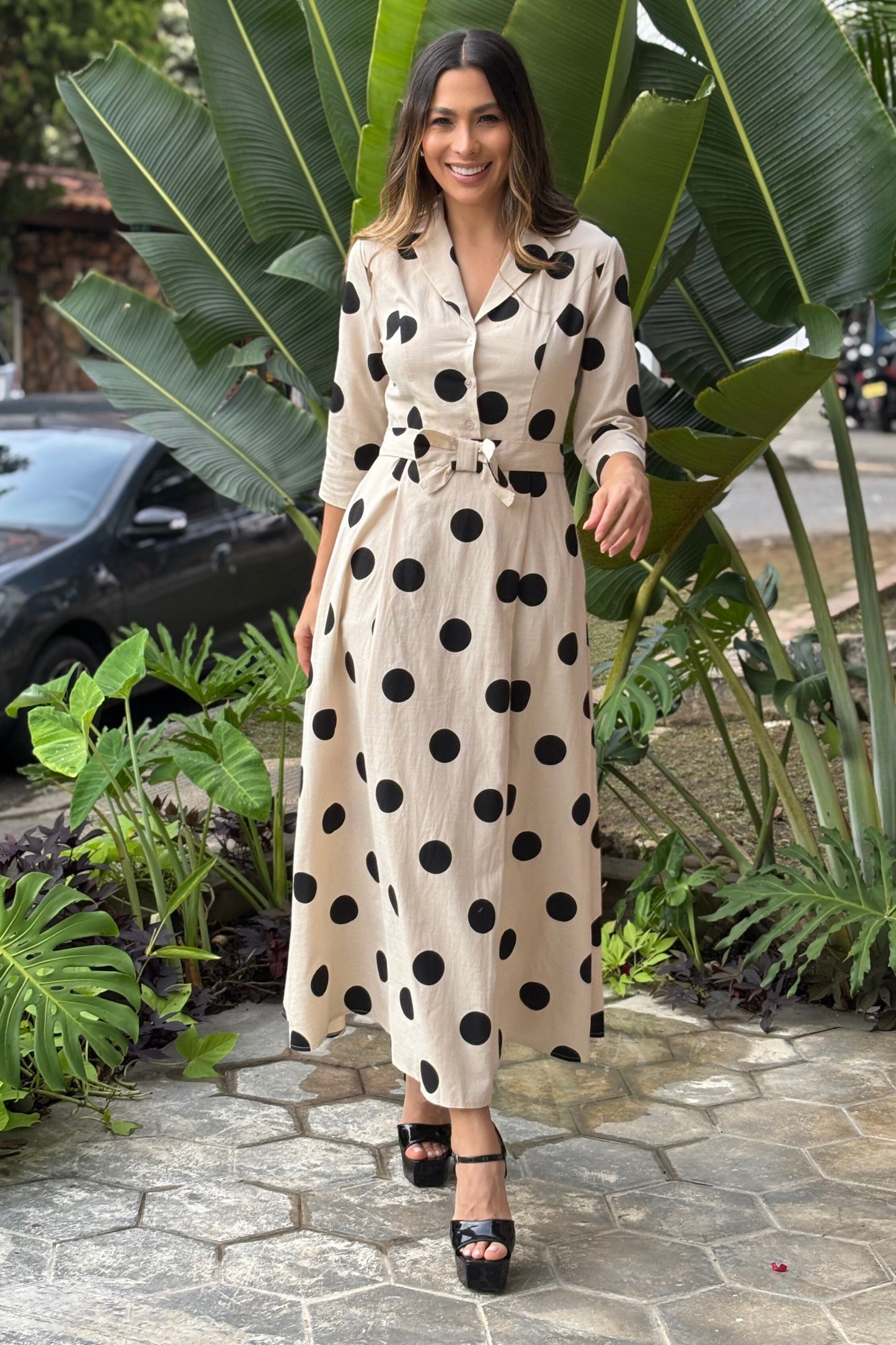 VESTIDO LUDOVICA LUNARES