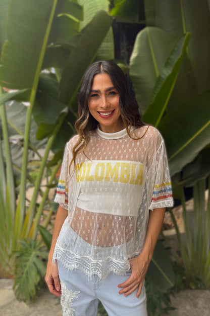 Camisa Malla Colombia