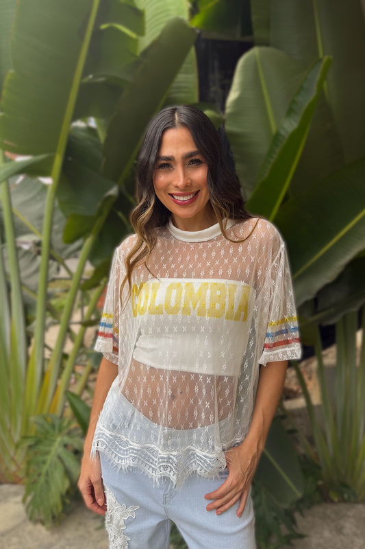 Camisa Malla Colombia