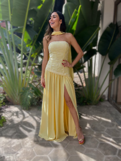 VESTIDO STRAPLE AMA