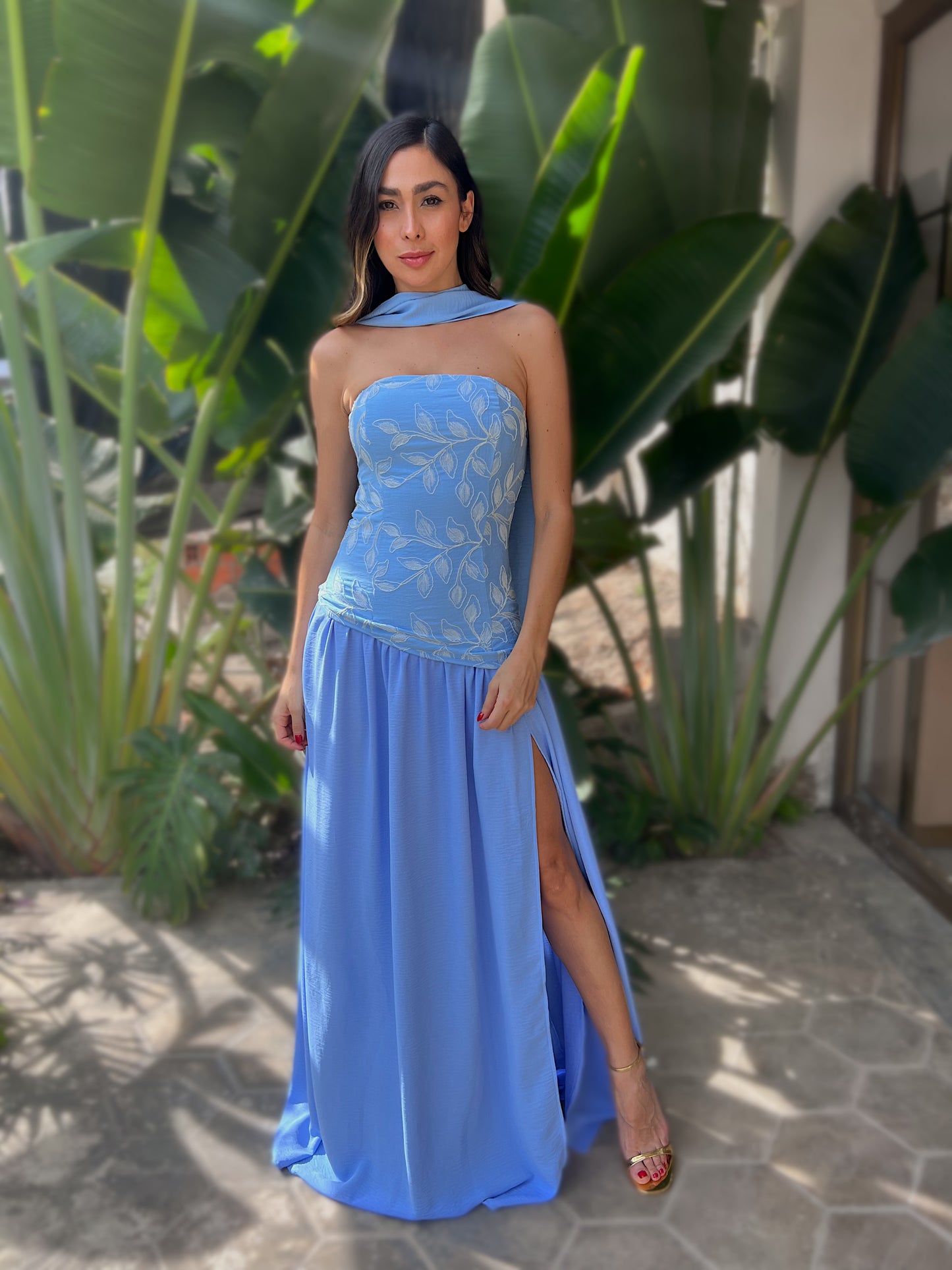 VESTIDO STRAPLE AMA