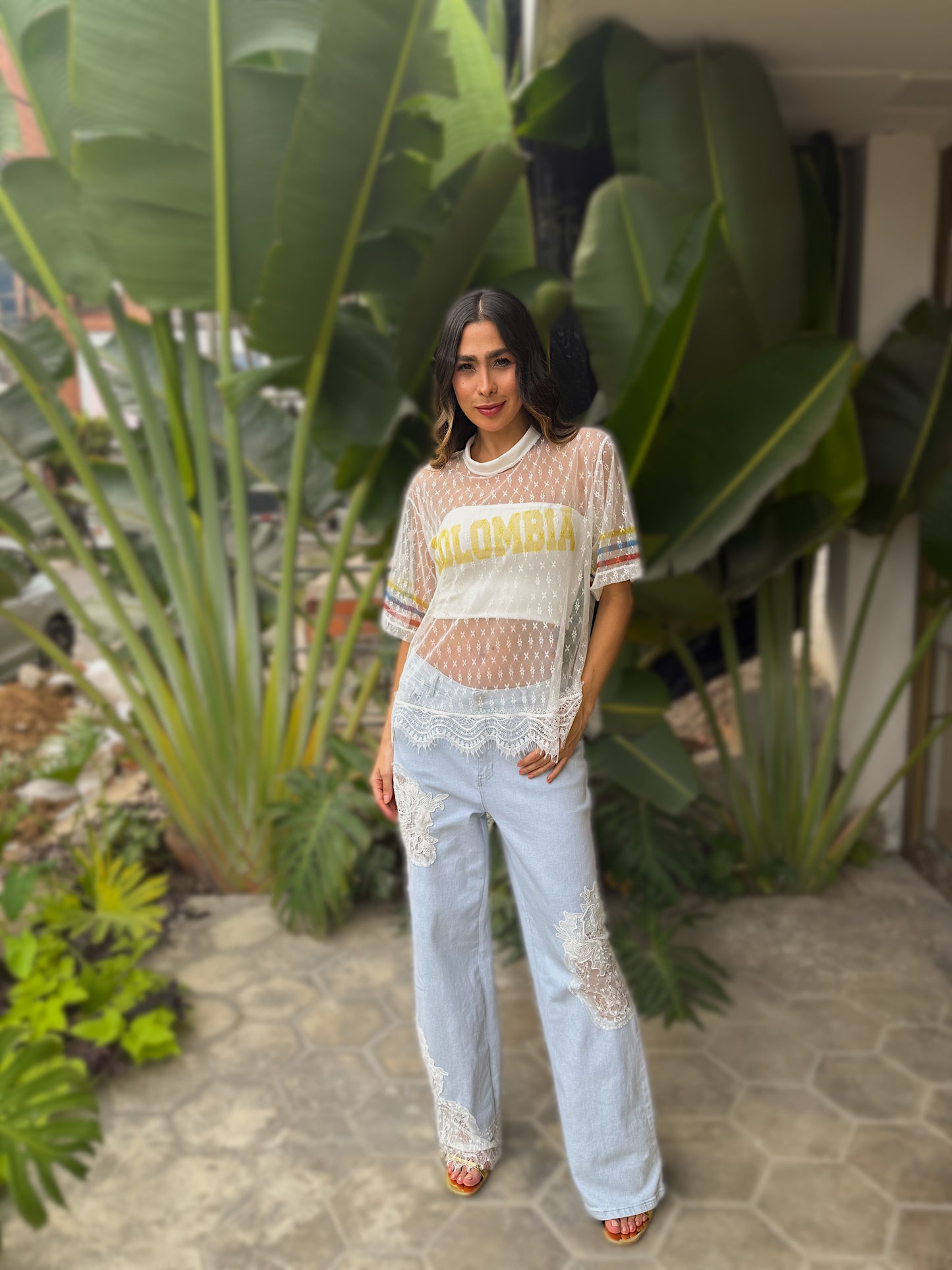 CAMISETA MALLA COLOMBIA