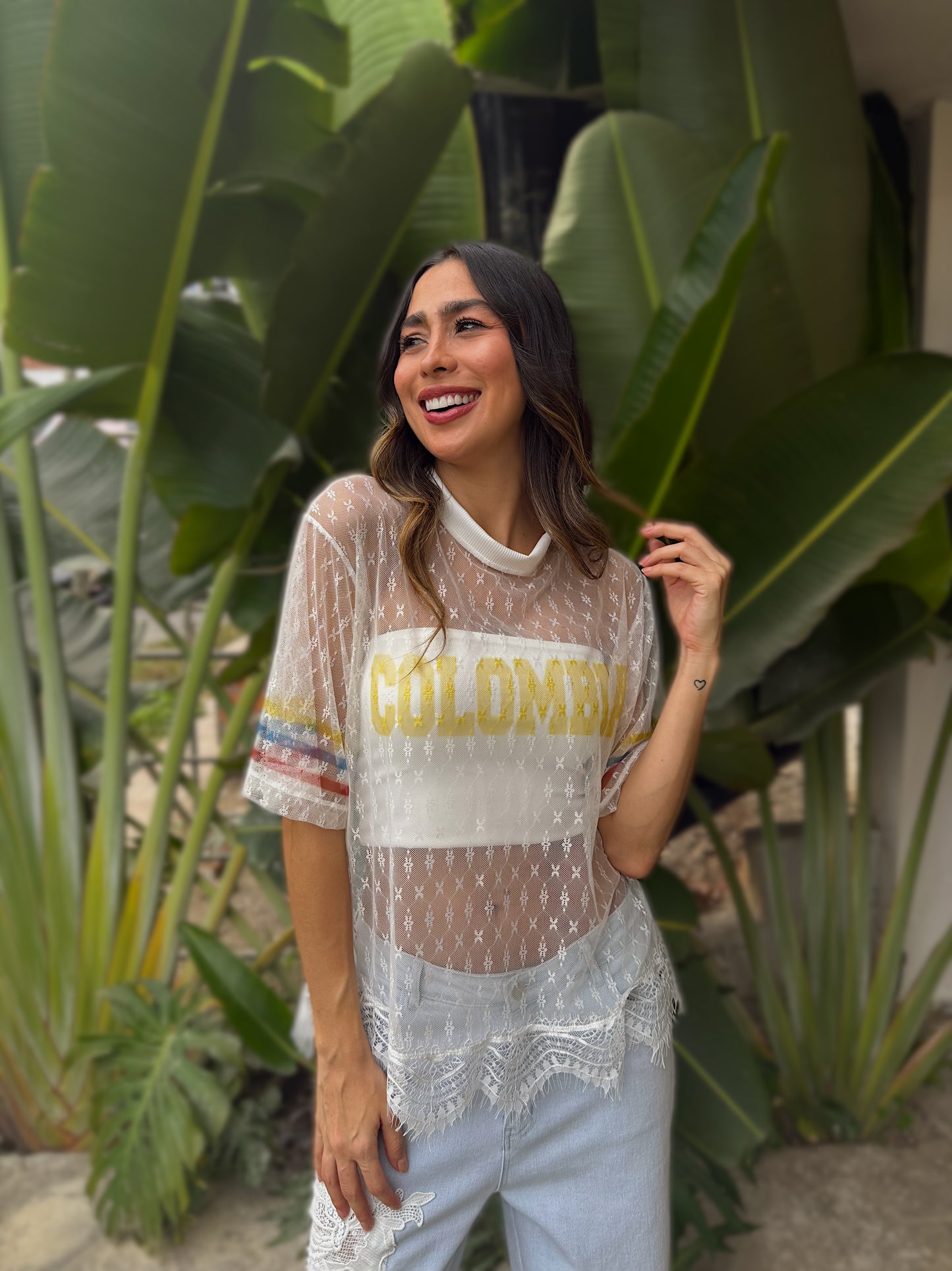 CAMISETA MALLA COLOMBIA