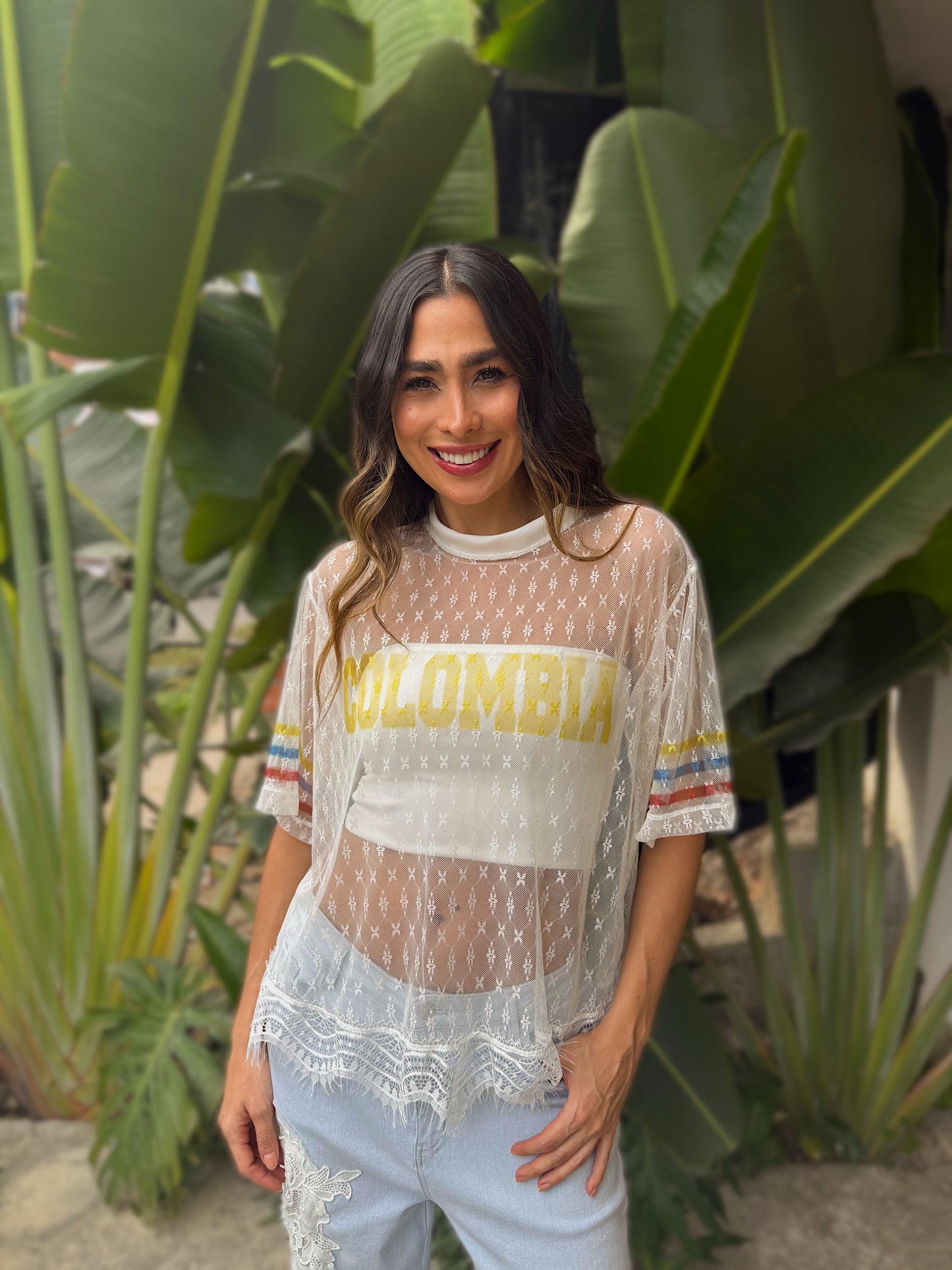 CAMISETA MALLA COLOMBIA