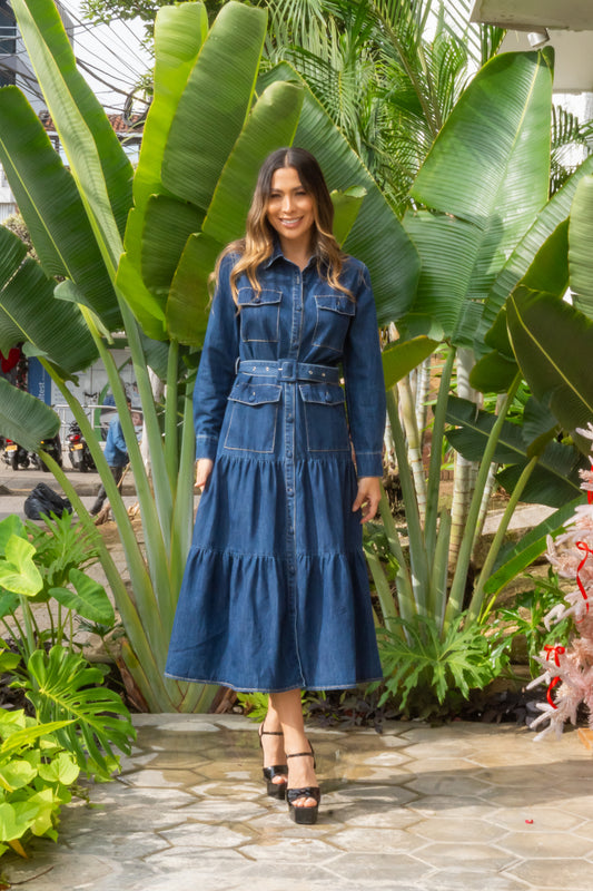 VESTIDO LORDA DENIM