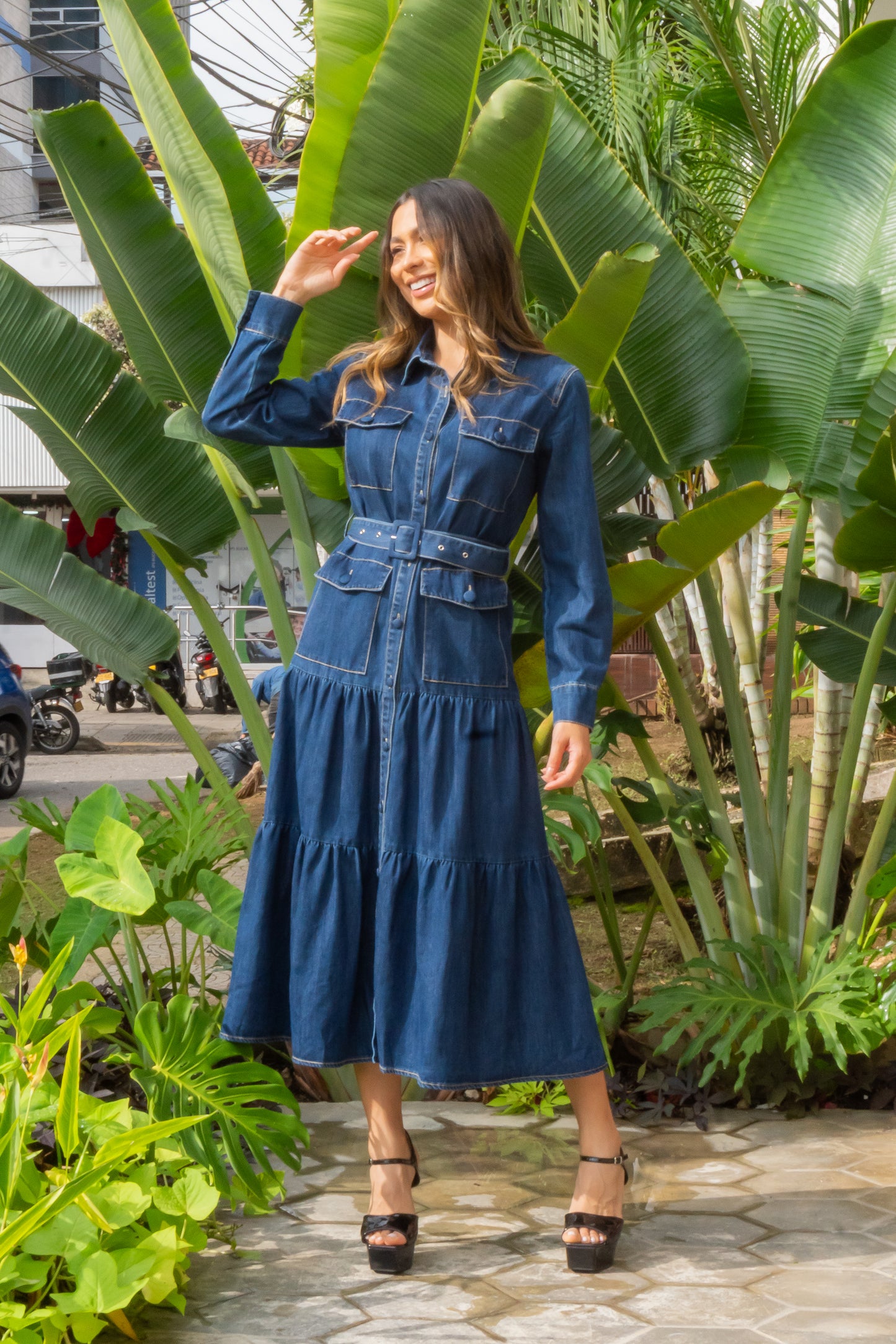 VESTIDO LORDA DENIM