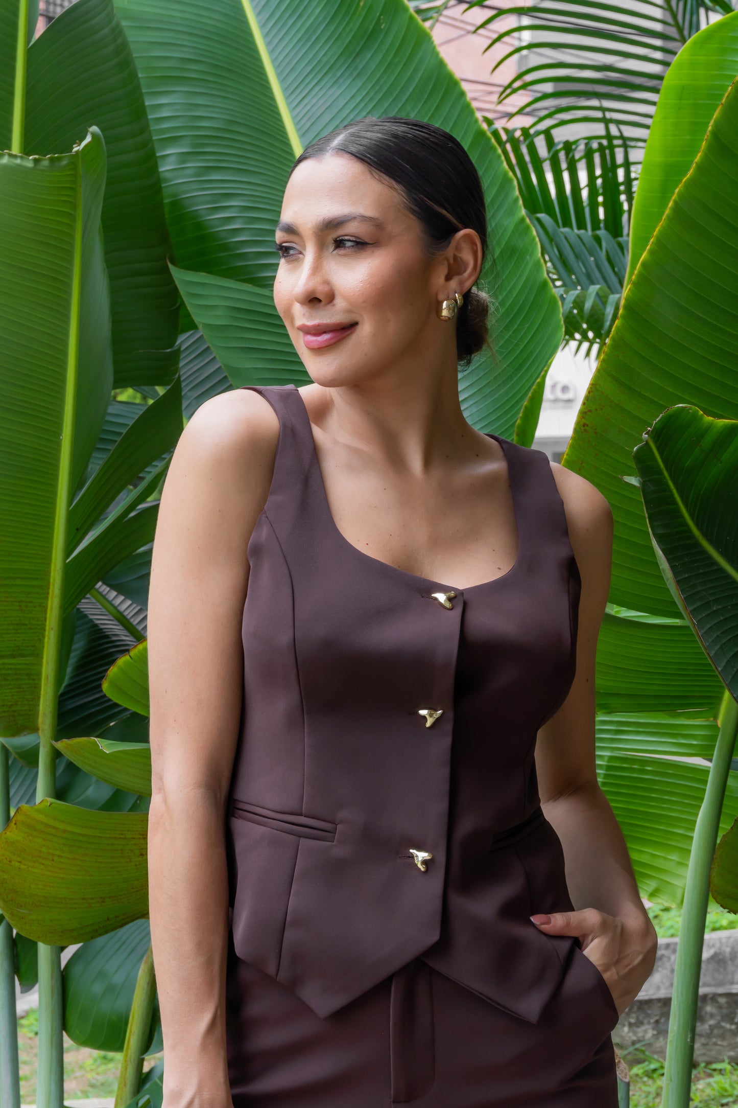 SET PANTALON CHOCOLATE PEYTON