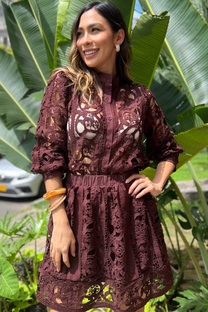 SET FALDA FLORIDA
