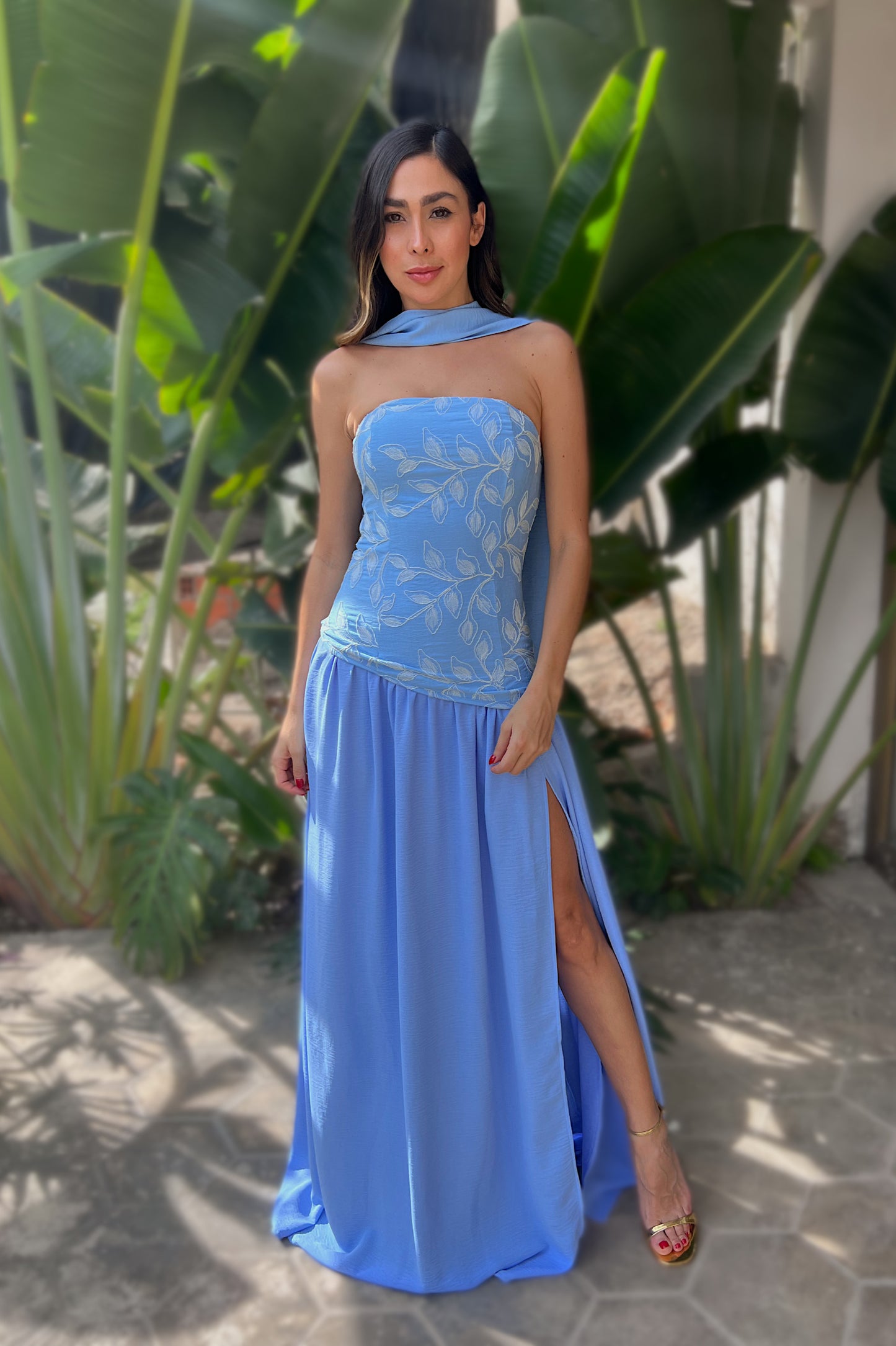VESTIDO STRAPLE AMA