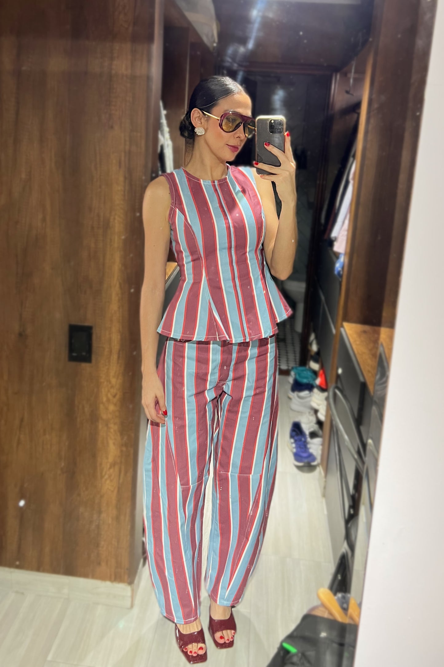 SET DENIM RAYAS
