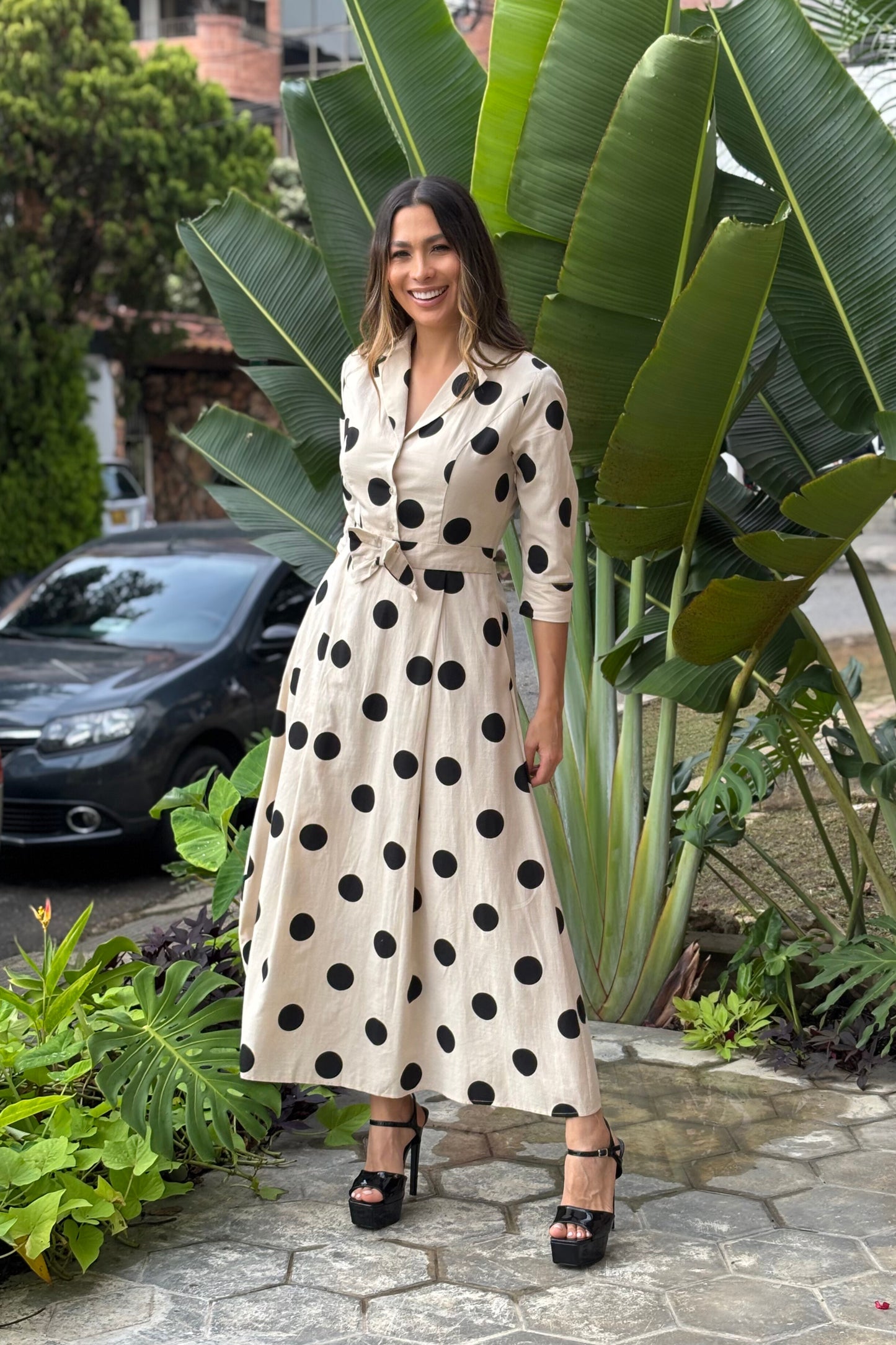 VESTIDO LUDOVICA LUNARES