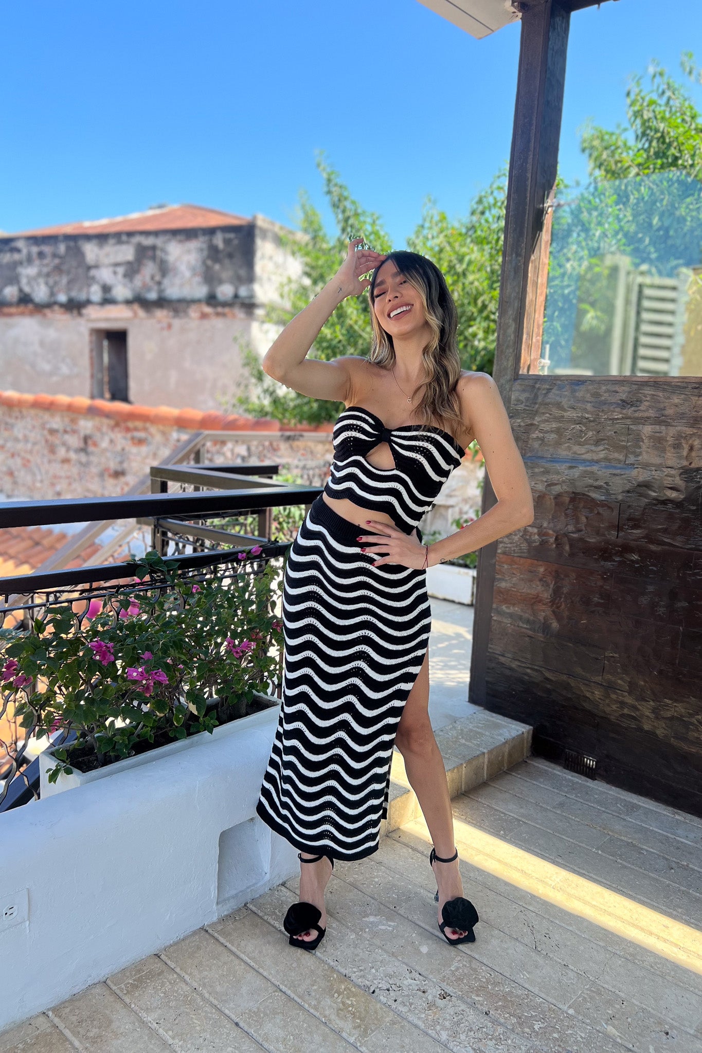 SET FALDA FIONA TEJIDO