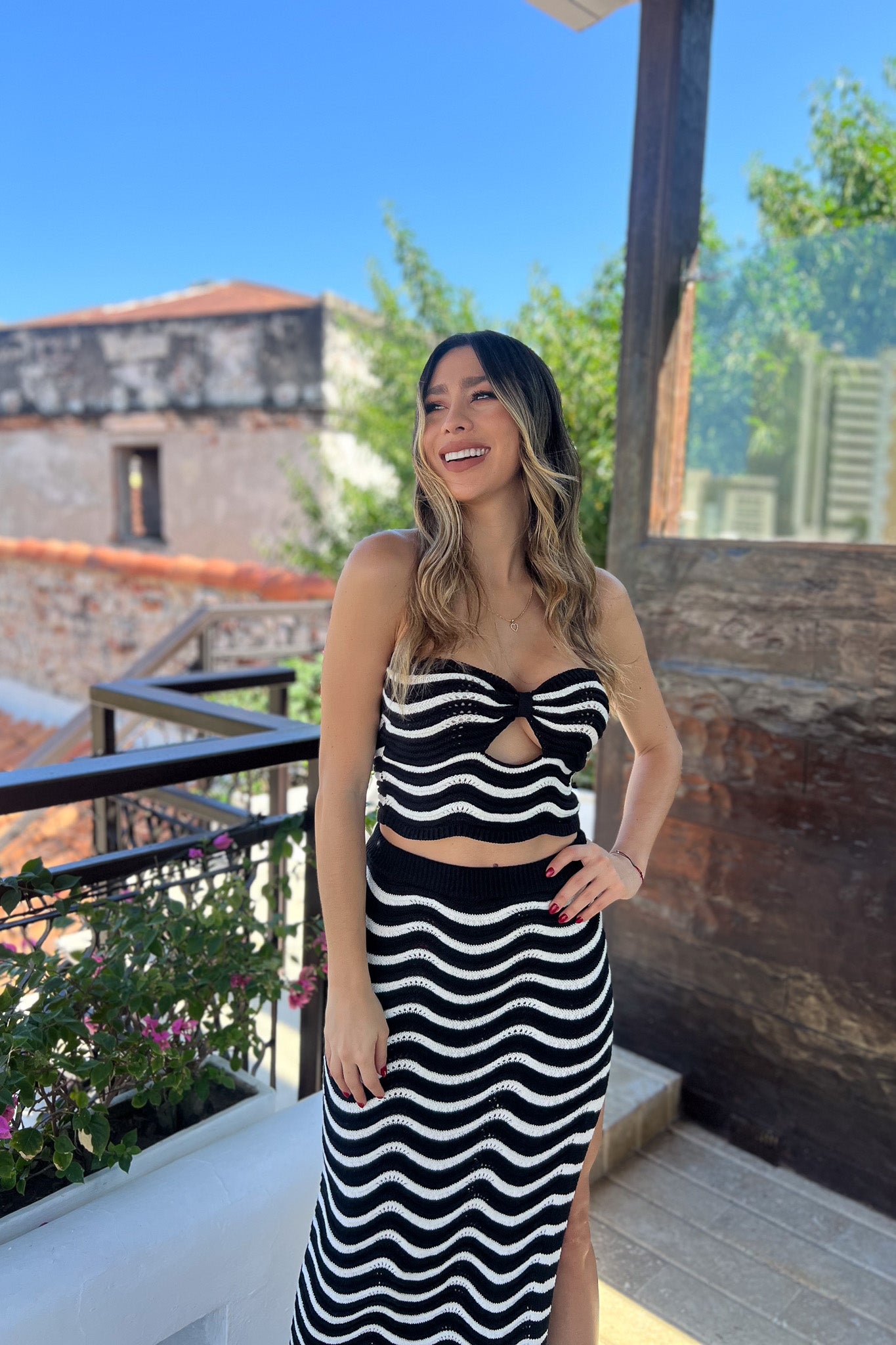 SET FALDA FIONA TEJIDO